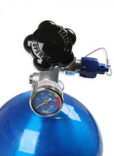 Nitrous Bottle 10 Lb Nitrous Bottle W/ Blue Finish & Super Hi Flo Valve Includes Racer Safety Blow-Off NOS