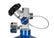Nitrous Bottle 10 Lb Nitrous Bottle W/ Blue Finish & Super Hi Flo Valve Includes Racer Safety Blow-Off NOS