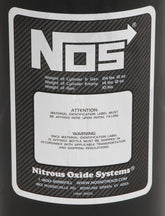 Nitrous Bottle 10 Lb Nitrous Bottle W/ Black Finish & Super Hi Flo Valve W/ Gauge NOS