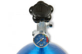 Nitrous Bottle 10 Lb Nitrous Bottle W/ Blue Finish & Super Hi Flo Valve NOS