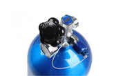 Nitrous Bottle 15 Lb Nitrous Bottle W/ Blue Finish & Super Hi Flo Valve Includes Racer Safety Blow-Off & Gauge NOS