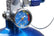 Nitrous Bottle 15 Lb Nitrous Bottle W/ Blue Finish & Super Hi Flo Valve Includes Racer Safety Blow-Off & Gauge NOS
