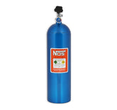Nitrous Bottle 15 Lb Nitrous Bottle W/ Blue Finish & Super Hi Flo Valve NOS