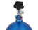 Nitrous Bottle 15 Lb Nitrous Bottle W/ Blue Finish & Super Hi Flo Valve NOS