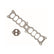 Performance Intake Gasket Upper Runner Plenum To Base Fits 1986-1995 Ford 5.0L equipped with EFI Mr Gasket