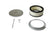 Air Cleaner 6-1/2 Inch Diameter, 2-7/16 Inch Tall Chrome Fits 5-1/8 Inch Diameter Carb Neck Mr Gasket