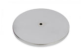 Air Cleaner 6-1/2 Inch Diameter, 2 Inch Tall Chrome Fits 5-1/8 Inch Diameter Carb Neck Mr Gasket