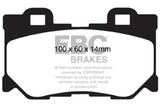 EBC 08-13 Infiniti FX50 5.0 Redstuff Rear Brake Pads