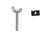 Air Cleaner Chrome 6-1/2 Inch Diameter x 3-1/4 Inch Height, Fits 2-5/16 Inch or 2-5/8 Inch Diameter Carb. Neck Mr Gasket
