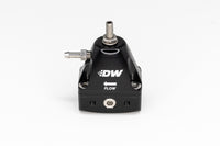 DeatschWerks DWR1000iL In-Line Adjustable Fuel Pressure Regulator - Black