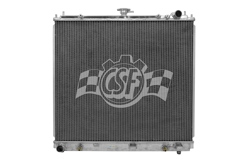 CSF All-Aluminum Radiator — 2005-2019 Nissan Frontier, Pathfinder & Xterra | 4.0L V6, 2-Row 42mm | 7029