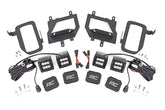 LED Light Kit | Fog Mount | Dual 2" Black Pairs | Flood | Ford F-150 (15-17)