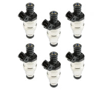 Fuel Injectors 15 Lb/Hr Ev1 / Minitimer High Impedance Set Of 6 Injectors ACCEL