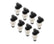 Fuel Injectors 19 Lb/Hr Ev1 / Minitimer High Impedance Set Of 8 Injectors ACCEL