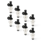 Fuel Injectors 23 Lb/Hr Ev1 / Minitimer High Impedance Set Of 8 Injectors ACCEL