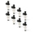 Fuel Injectors 23 Lb/Hr Ev1 / Minitimer High Impedance Set Of 8 Injectors ACCEL