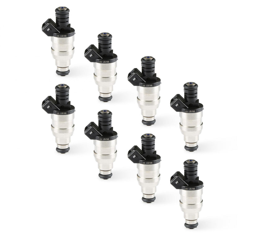 Fuel Injectors 23 Lb/Hr Ev1 / Minitimer High Impedance Set Of 8 Injectors ACCEL