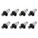Fuel Injectors 40 Lb/Hr Ev1 / Minitimer High Impedance Set Of 8 Injectors ACCEL