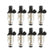 Fuel Injectors 44 Lb/Hr Ev1 / Minitimer High Impedance Set Of 8 Injectors ACCEL
