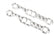 Performance Header Gaskets Fits 1955-1991 Chevrolet 262-400 Gen I Small Block Square Ports, 1.45 Inch x 1.55 Inch Mr Gasket