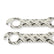 Performance Header Gaskets Fits 1955-1991 Chevrolet 262-400 Gen I Small Block 1.50 Inch Round Ports Mr Gasket