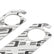 Performance Header Gaskets Fits 1955-1987 Chevrolet 262-400 Gen I Small Block Round Ports, 1.625 Inch Mr Gasket