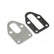 Fuel Pump Mounting Plate Chrome Fits Small Block Chevrolet 265-400 Mr Gasket