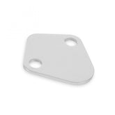 Fuel Pump Block Off Plate Chrome Fits Big Block Chevrolet 396/427/454 & most other V6 or V8 engines with 1-3/4 Inch Bolt Spacing Mr Gasket