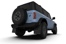 Load image into Gallery viewer, Rally Armor 21-24 Ford Bronco (Steel Bmpr + RR- NO Rptr/Sprt) Blk Mud Flap w/Cy Orange Logo