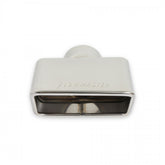 Exhaust Tip Exhaust Tip 3.0 X 5.5 Polished Angle Rolled Edge Fits 2.5 Inch Tubing Flowmaster