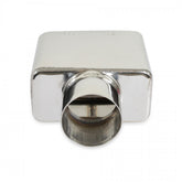 Exhaust Tip Exhaust Tip 3.0 X 5.5 Polished Angle Rolled Edge Fits 2.5 Inch Tubing Flowmaster