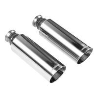 Exhaust Tip Direct Fit Fits 2009-2024 (2019-2024 Classic Body) Ram 1500, 5.7L Hemi With Factory Dual Exhaust Polished Flowmaster