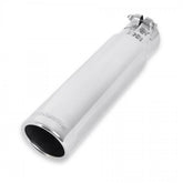 Exhaust Tip Exhaust Tip 3.00 Inch Rolled Angle Polished SS Fits 2.50 Inch Tubing Clamp On Flowmaster