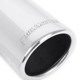 Exhaust Tip Exhaust Tip 3.00 Inch Rolled Angle Polished SS Fits 2.50 Inch Tubing Clamp On Flowmaster