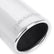 Exhaust Tip Exhaust Tip 3.00 Inch Rolled Angle Polished SS Fits 2.50 Inch Tubing Clamp On Flowmaster