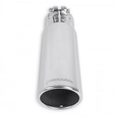 Exhaust Tip Exhaust Tip 3.50 Inch Rolled Angle Polished SS Fits 3.00 Inch Tubing Clamp On Flowmaster