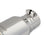 Exhaust Tip Exhaust Tip 4.00 Inch Rolled Angle Polished SS Fits 2.50 Inch Tubing Clamp On Flowmaster