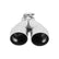 Exhaust Tip Exhaust Tip 3.00 In Dual Angle Cut Polished SS Fits 2.50 Inch Left Clamp On Flowmaster