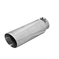 Exhaust Tip Exhaust Tip 4.00 Inch 13 Angle Cut Polished SS Fits 3.00 Inch Tubing Clamp On Flowmaster