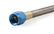 Stainless Steel Braided Hose -6An 1 Foot Blue Stainless Steel Braided Hoses NOS