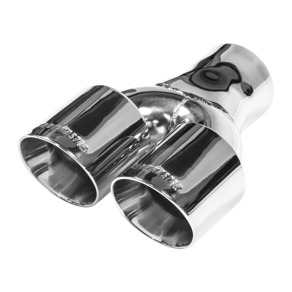 Exhaust Tip Exhaust Tip 3 Inch Dual Out Angle Cut Fits 3 Inch Tubing Weld On Flowmaster