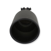 Exhaust Tip Exhaust Tip 4.5 Inch Black Angle Cut Fits 3.0 Inch Tubing, 11.00-In Long Clamp On Flowmaster