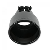 Exhaust Tip Exhaust Tip 4.5 Inch Black Angle Cut Fits 3.0 Inch Tubing, 7.00-In Long Clamp On Flowmaster