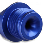 In-Line Hi-Flow Nitrous Filter 4An Blue High Pressure Nitrous Filter -4An X -4An In-Line Billet Aluminum (140 Micron) NOS