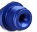 In-Line Hi-Flow Nitrous Filter 4An Blue High Pressure Nitrous Filter -4An X -4An In-Line Billet Aluminum (140 Micron) NOS
