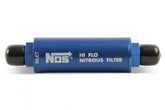 Nitrous Filter High Pressure Nitrous Filter High Pressure -6An X -6An In-Line Billet Aluminum (140 Micron) NOS