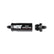 In-Line Hi-Flow Nitrous Filter 4An Black High Pressure Nitrous Filter -4An X -4An In-Line Billet Aluminum (140 Micron) NOS