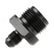 In-Line Hi-Flow Nitrous Filter 4An Black High Pressure Nitrous Filter -4An X -4An In-Line Billet Aluminum (140 Micron) NOS