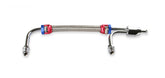 Adjustable Fuel Line with Red and Blue Hose Ends Fits Holley 4150 & 4160 Series Carburetors Mr Gasket