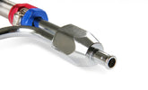 Adjustable Fuel Line with Red and Blue Hose Ends Fits Holley 4150 & 4160 Series Carburetors Mr Gasket